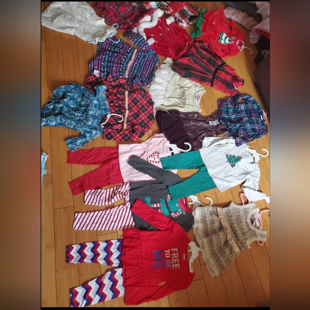Bundles of Autumn Winter Christmas spring 2t clothing